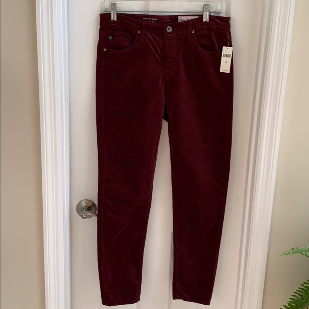 Stevie Ankle Pants. New w/tags. Wine color